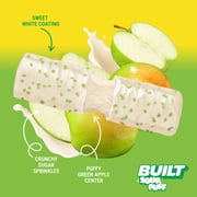 BUILT Bar Sour Puff Protein Bars, Green Apple Crush, Gluten Free, Sour Candy Snacks - 12ct