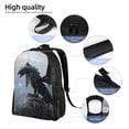 thumbnail image 5 of Haiem Valley Gray Dragon Backpack - Stylish and Durable 15-inch Laptop Backpack with Waterproof Oxford Fabric, 5 of 8