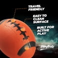 thumbnail image 3 of PlayBolt 6-Inch Mini Footballs – 5 Pack Brown | Inflatable PVC Toy Footballs with Hand Pump for Kids & Toddlers – Indoor & Outdoor Play, Parties & Backyard Games, 3 of 9