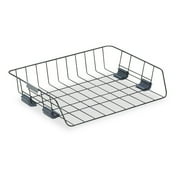 Fellowes Side-Load Wire Stacking Letter Office Desk Paper File Tray, Metal Wire, Black