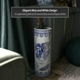 thumbnail image 2 of Red Lantern 24" Ladies Blue & White Porcelain Umbrella Stand, 2 of 10