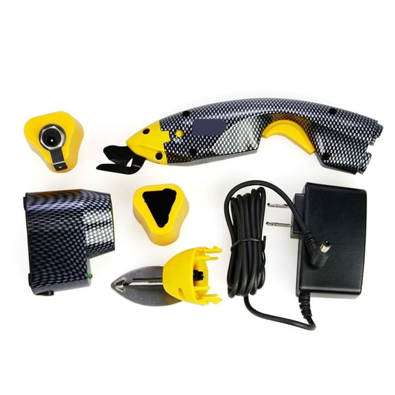 EC-1 Cordless Power Electric Scissors Cutting Sewing Tool Full Set