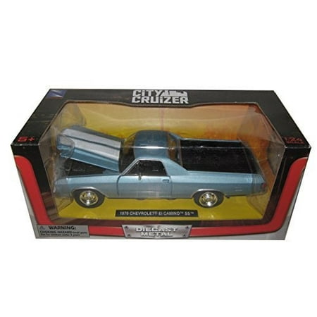 - 1970 Chevrolet El Camino SS Blue 1/24 by New Ray 71885