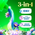 thumbnail image 3 of Gain Plus Laundry Detergent Liquid, Now with Odor Defense + OXI, Waterfall Delight Scent, 170 fl oz, 129 Loads, 3 of 14