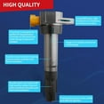 thumbnail image 4 of DrCax OEM Ignition Coil UF634 Compatible with Suzuki 2009-2014 Kizashi Grand Vitara SX4 Replaces 133964 33400-51K20 33400-51K40 2.0L 2.4L L4 - 1 Pack, 4 of 6