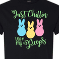 thumbnail image 4 of Inktastic Funny Easter Just Chillin' with My Peeps T-Shirt, 4 of 5