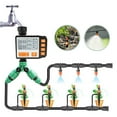 thumbnail image 2 of Garden Drip Irrigation Automatic Watering Device Gardening Timer Atomization Micro Spray System Watering Device, 2 of 4