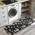 thumbnail image 3 of Daisy Flower Pattern Kitchen Rug Mat,Kitchen Runner Rugs Non Skid Washable,Decorative Kitchen Floor Mats for Kitchen,Sink,Laundry,17"x47.2", 3 of 7