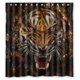 thumbnail image 1 of ABPHQTO Cortina de ducha King of Forest Tiger Cortina de ducha impermeable 160x180 cm, 1 of 2