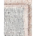 thumbnail image 7 of Unique Loom Eos Collection Area Rug - Borealis (10' x 14' 1" Rectangle Carnation Pink/Ivory), 7 of 7