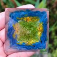 thumbnail image 4 of July Memor Orgonite Pyramid Amethyst Peridot Crystal Energy Purify Mind Crafts (C), 4 of 6