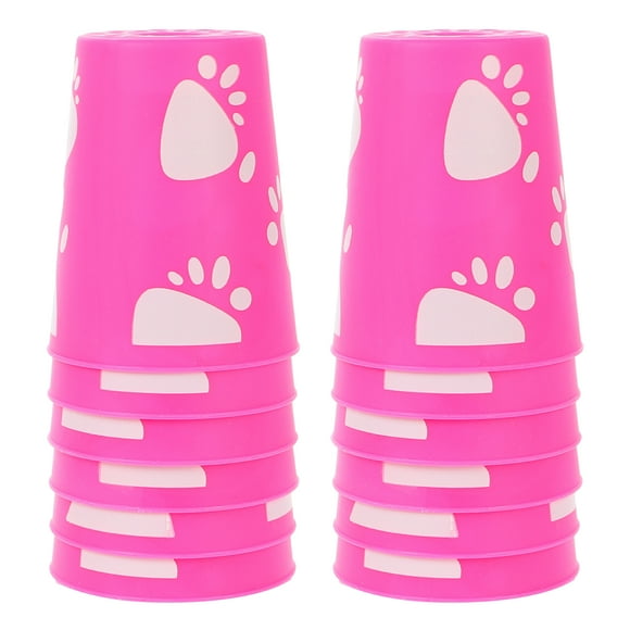 12pcs Speed Stacking Cups Stacking Game Stack Game Stackable Cups Quick Stacking Cups Set Sport Stacking Cups Quick Cups Game