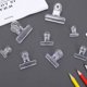 thumbnail image 4 of 10 clips de carpeta de plástico para papel, útiles escolares y de oficina, clips para archivos., 4 of 5