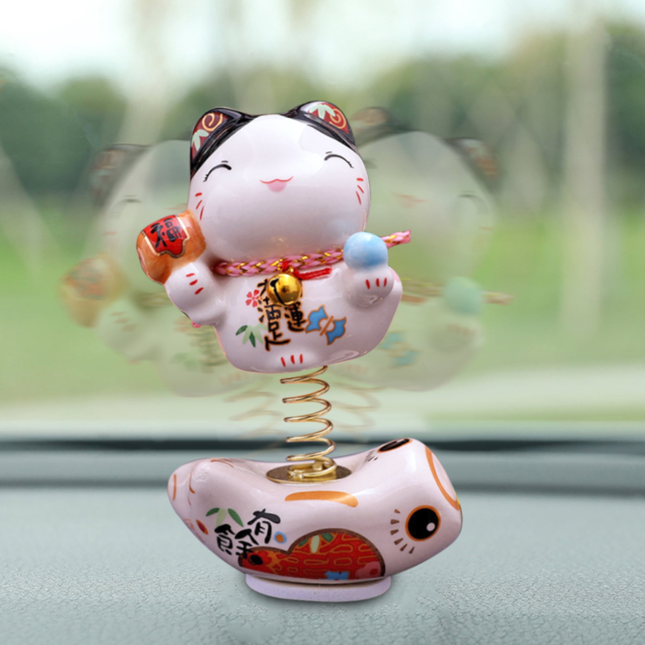  Katutude Car Dashboard Decorations Cute Cat Resin