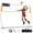 White & Orange, variant on Sturdum Portable Volleyball Net Set, 12 ft / 20 ft Volleyball Net with Adjustable Height for Backyard Games, Practice & Group Play
