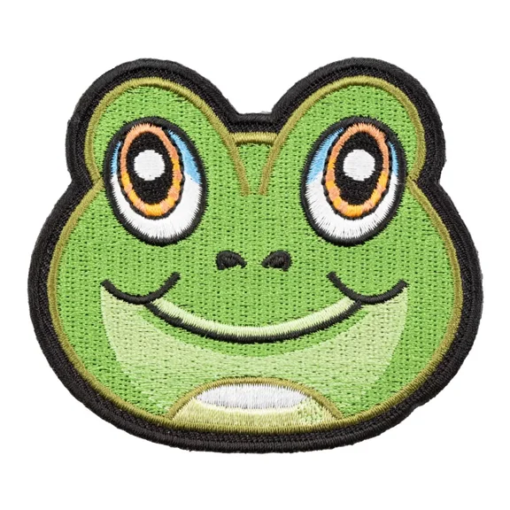 Freddy The Green Frog Patch, Animals Patches