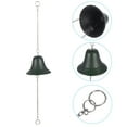 thumbnail image 4 of Japanese Wind Chime, Temple Bells Retro Outdoor Hanging Metal Wind Chime Garden, Temple, Green, 4 of 5