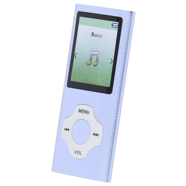 Reproductor mp3 con 5.0, reproductor mp3 mp4 de música digital portátil Altavoz Incorporado, Pantalla de 1,8 Pulgadas, Grabadore de Voz, admite Ampliado Hasta 128 GB