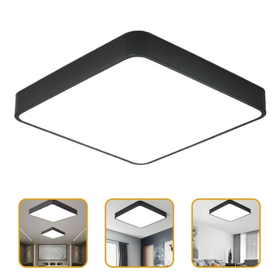 MLINS Flush Light Fixture Modern Style Ceiling Light Square Shaped LED Ceiling Light,