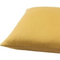 thumbnail image 2 of Surya Camilla CIL-001 20 x 20" Square Cotton Pillow Kit in Mustard Yellow, 2 of 4