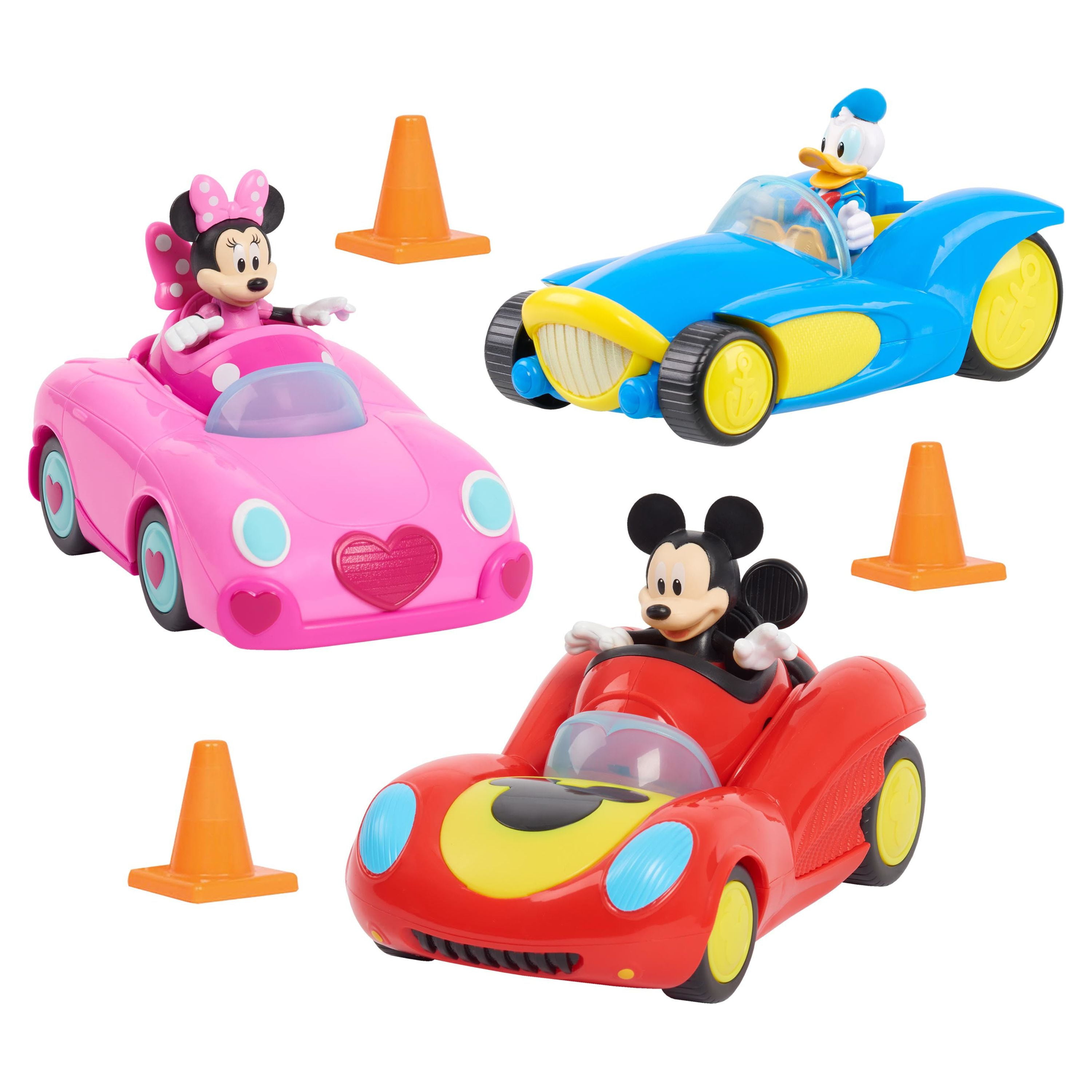 Disney Junior Mickey Mouse's Daily Driver Toy Car & Figure