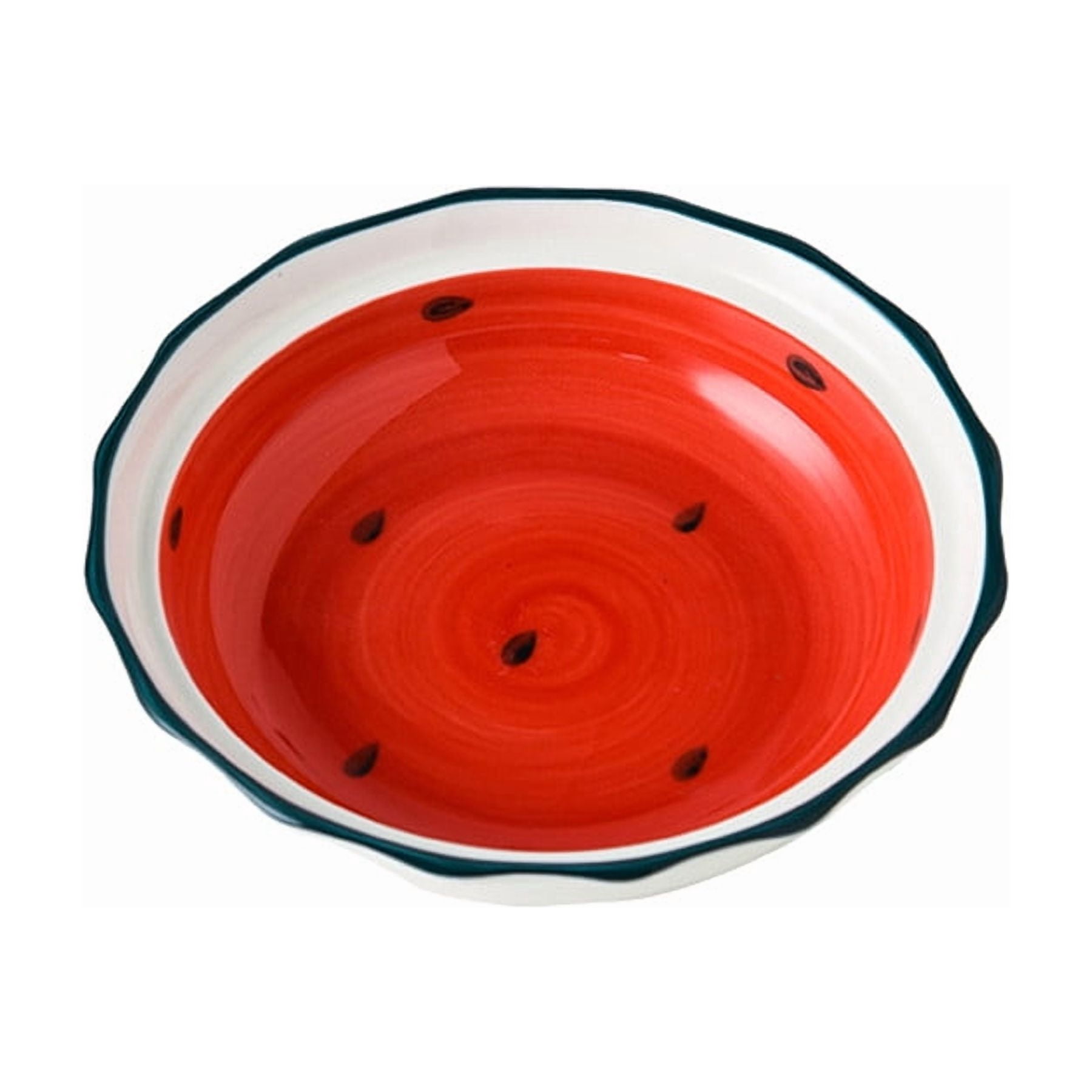 Ceramic cat bowl, pet cat drinking water, canned, cat food bowl, 5.5-inch ceramic pet cat and dog feeding bowl