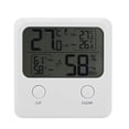 thumbnail image 2 of , Plastic 0 degrees Celsius -50 degrees Celsius  Tabletop Indoor White Hyrometer  for Home and Office, 2 of 8