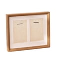 thumbnail image 1 of DOLITY Dual Medal Display Case Decoration Gifts Photo Frame for Patches Badge Award Style A, 1 of 9