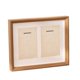 thumbnail image 1 of Vitrina de medallas dobles, marco de fotos coleccionable con caja de almacenamiento con ventana transparente Estilo A, 1 of 9