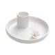 thumbnail image 1 of Porta incienso blanco, porta incienso de cerámica, soporte de madera con aroma, quemador de incienso de terracota simple y moderno, 1 of 5