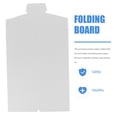 thumbnail image 2 of Qijita 30Pcs Shirt Packing Cardboard Clothes Folding Tool Garment Inside Paper Accessory, 2 of 6