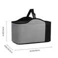 thumbnail image 3 of Insulated Cooler Lunch Tote Large Thermal Bag with Bottle Holders for Office Picnic Camping Outdoor Travel, 3 of 7