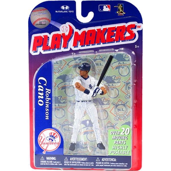 McFarlane MLB Playmakers Series 3 Robinson Cano Action Figure
