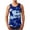 bleu, variante sur Débardeurs Sans Manches Ajustés pour Hommes Col Rond Débardeurs Graphiques Décontractés pour Entraînement T-Shirt de Musculation Léger Débardeurs de Gym Athlétiques