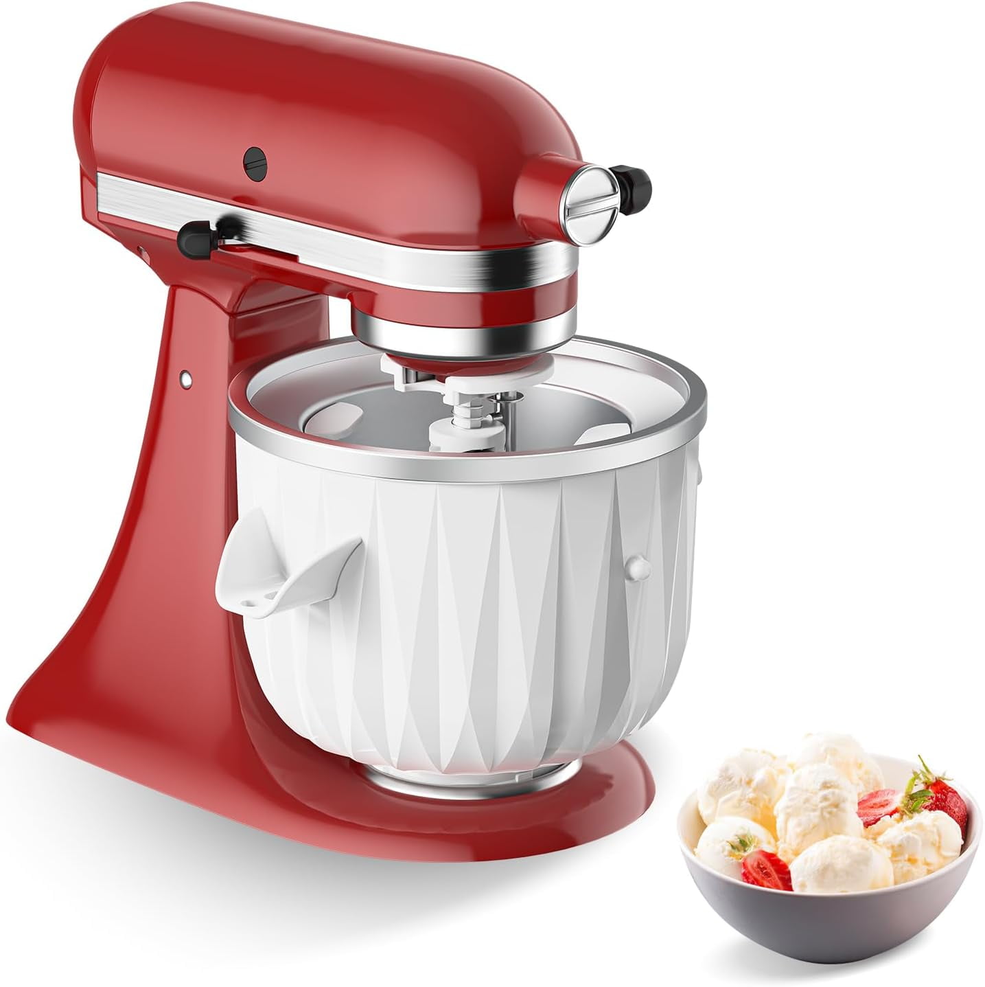 KitchenAid Home Ice Cream Maker Machine, Mix Accessories