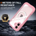 thumbnail image 2 of Magnetic Case for iPhone 17 with Built-in Screen Protector, Shockproof Phone Cover with Camera Protector, Compatible with MagSafe, Full Body Phone Case, 2 of 5