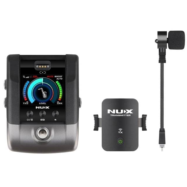 Sistema de Micrófono Inalámbrico NUX B-6PRO 2.4GHz para Saxofones
