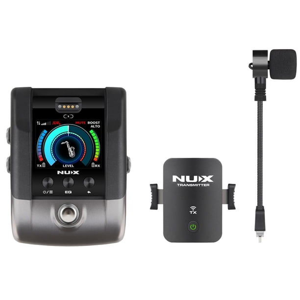Sistema de Micrófono Inalámbrico NUX B-6PRO 2.4GHz para Saxofones