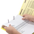 thumbnail image 6 of Smead® Pressboard Classification Folders, 2 Dividers, Letter Size, Yellow, Box Of 10, 6 of 9