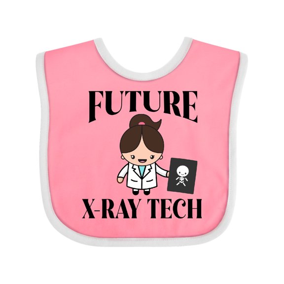 Inktastic Future X Ray Technician X-ray Tech Girls Baby Bib