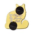 thumbnail image 2 of Black Cat Enamel Pin | Clayton Jewelry Labs, 2 of 5