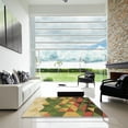 thumbnail image 7 of Ahgly Company Machine Washable Indoor Rectangle Transitional Saddle Brown Area Rugs, 2' x 4', 7 of 7
