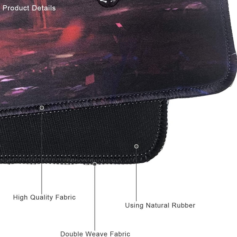 Extended Gaming Mouse Pad with Waterproof Coating photo 6