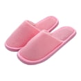 thumbnail image 3 of Unisex Plush Fleece House Slippers, Cozy Slip-On Warm Indoor Slippers for Men and Women, 3 of 6