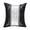 Black and Silver, variant on PiccoCasa Vintage Floral Printed Cushion Cover 18"x18" Decorative Throw Pillowcase, Black and Silver 4