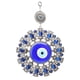 thumbnail image 5 of Emoshayoga Turco Glass Amulet Colgante de Pared Turco de Ojo Turco de Vidrio, Amuleto de Protección, Colgante Decorativo con Ojo Turco, Encanto de Ojo Azul, 10 cm, Azul, 5 of 13