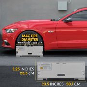 AutoSolo 3-in-1 Toe Plates Wheel Alignment Tool Kit for Toe, Steer Ahead, and Thrust Angle Adjustment with String Alignment