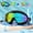 💖 Black_Base#1838, variant on Blaxill No Leak Swim Goggles Adult Large Frame Swimming Diving Goggles | Watertight Seal | Clear Stable Vision | High Light Transmittance | Adjustable Strap | Earplugs Included