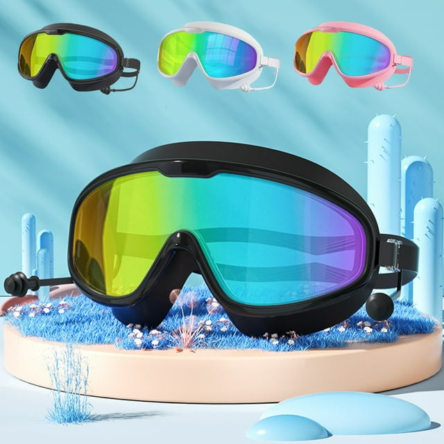 Gafas de Natación Xihbxyly Equipo Adulto Marco Grande para Zambullirse Liquidación de Verano