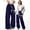 Navy, variant on Girl's Cargo Joggers Pants Blue Sweatpants Women Pull on Sweatpants Athletic Pants Clothes for Girls Ages